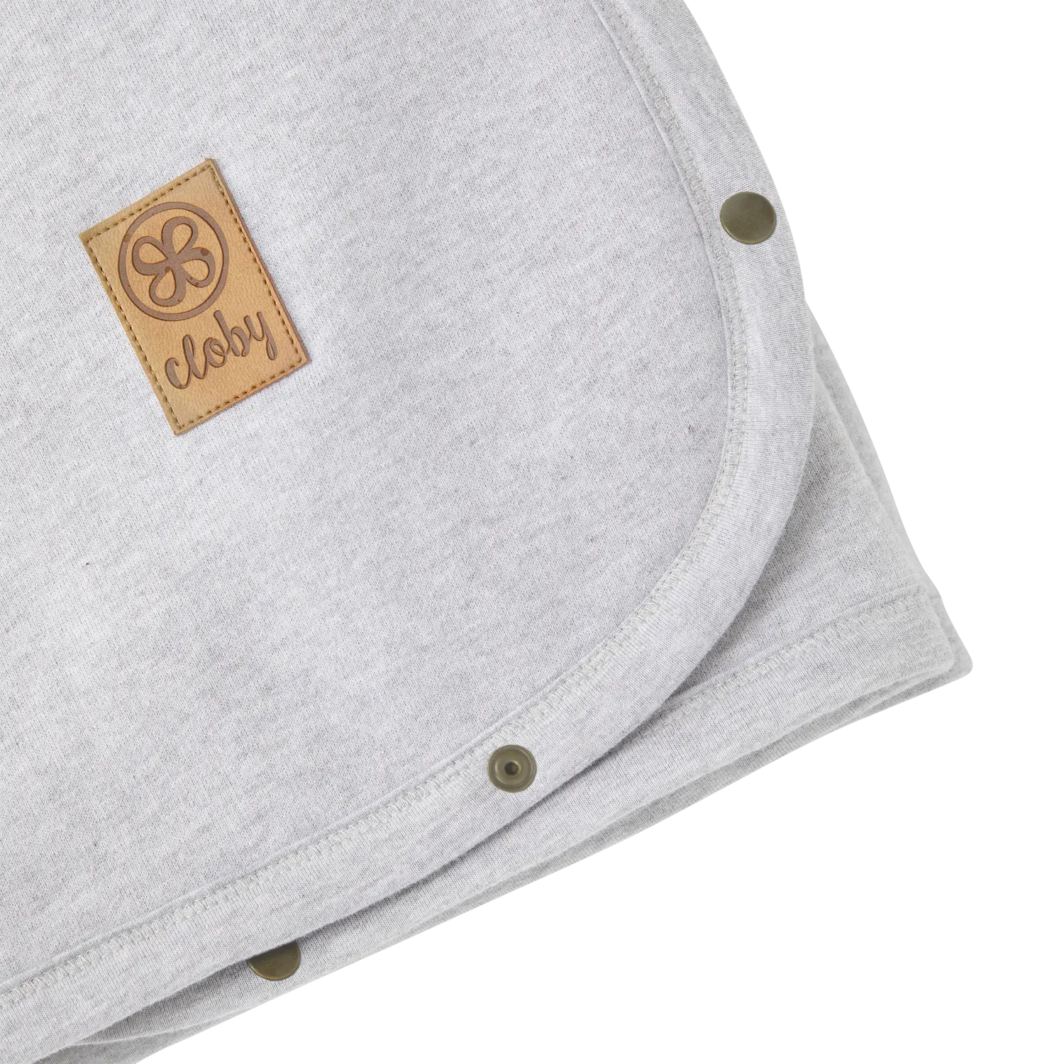Cloby Babydecke Teddy Grey