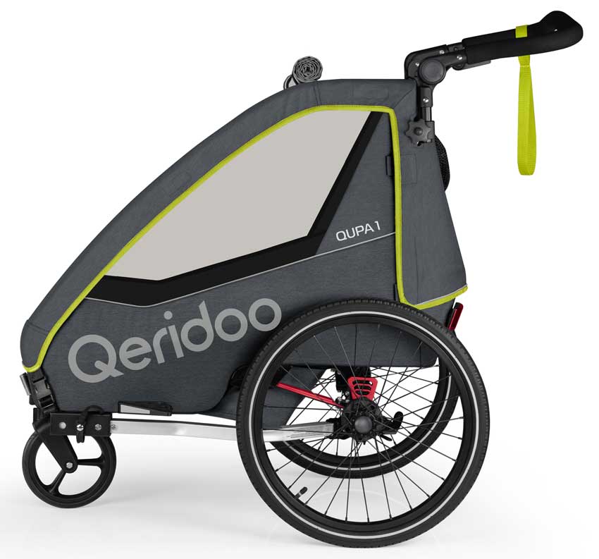 qeridoo qupa 1 kindersportwagen lime seite