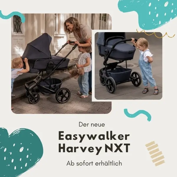 Der neue Easywalker Kinderwagen - der Harvey NXT