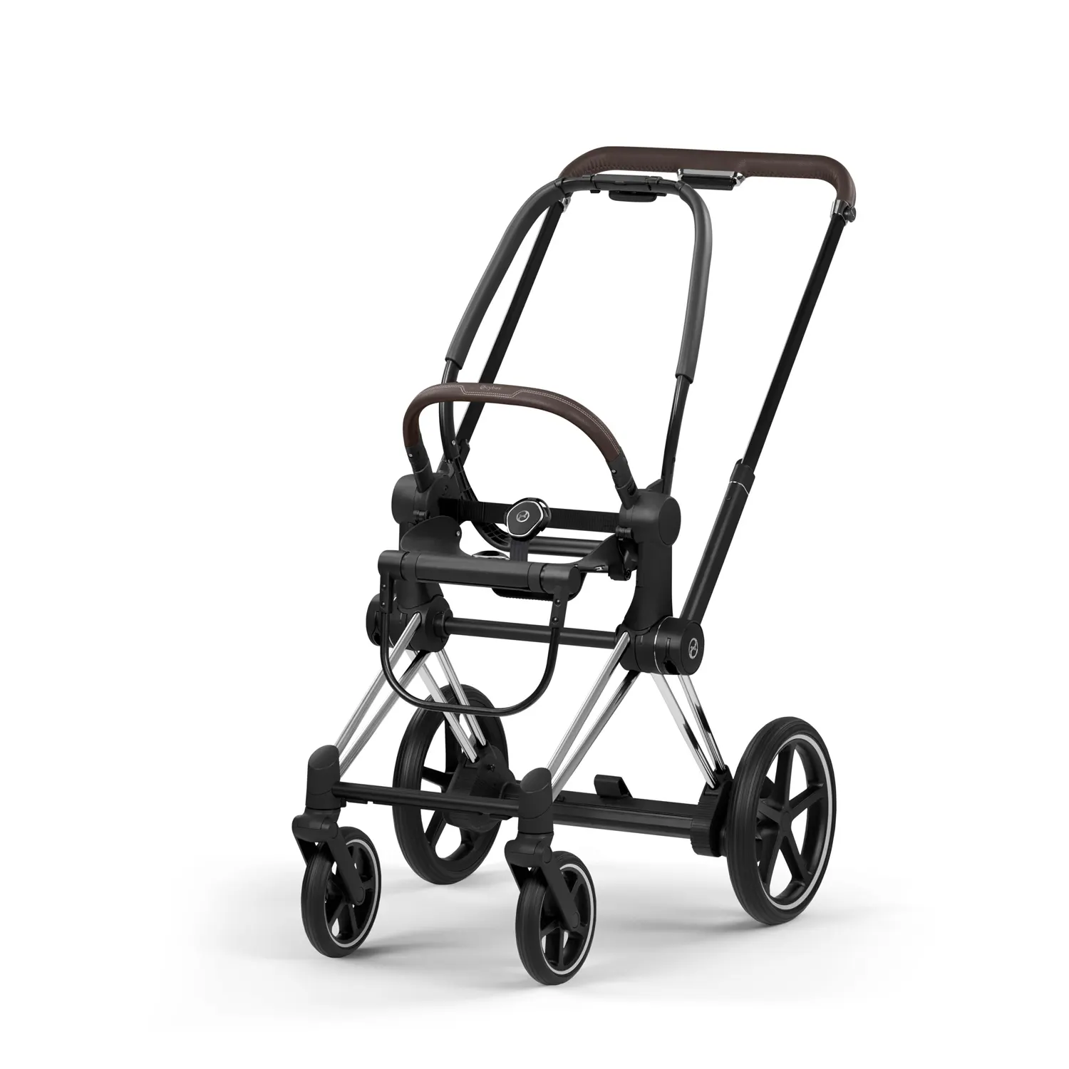 cybex e priam style gestell chrome brown