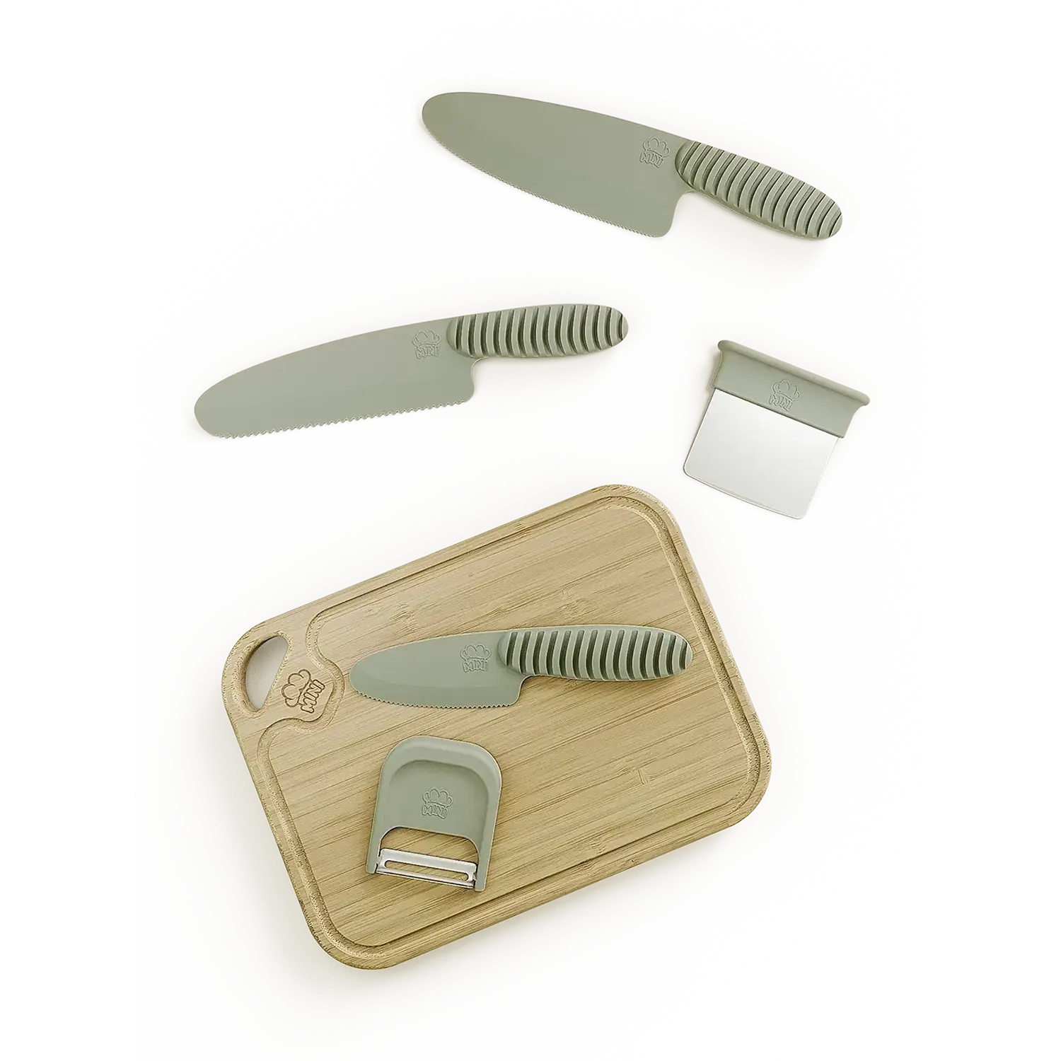 mini kuechenset gruen uebersicht