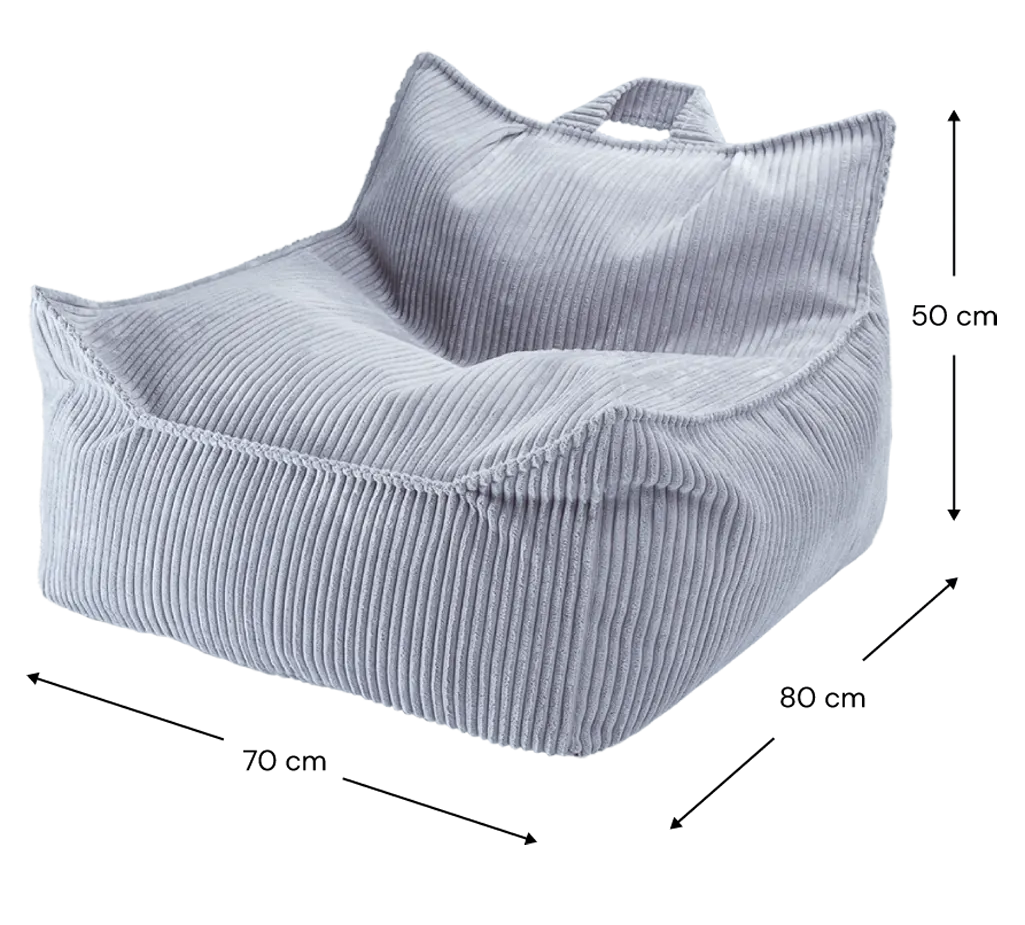 Wigiwama Sitzsack Beanbag Maße blueberry