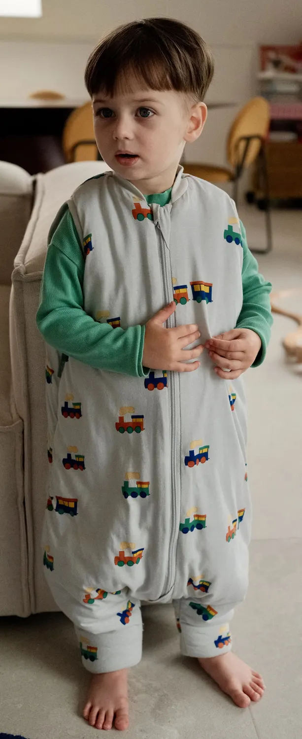 Molis und Co Babyschlafsack mit Füßen TOG 2,5 Tiny Train Lifestyle Kind