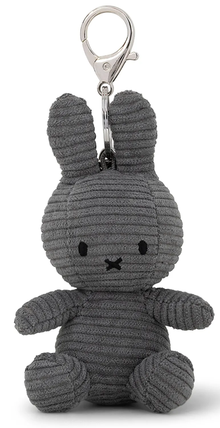 Miffy Schlüsselanhänger Cord Grau