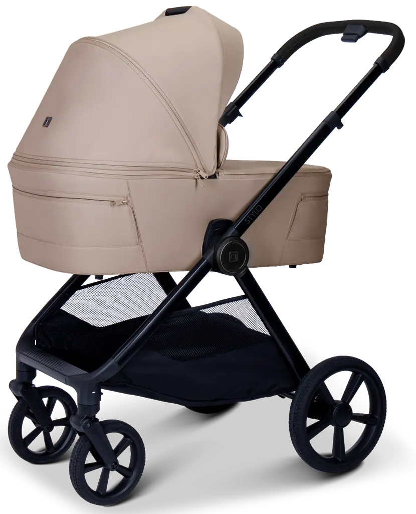 Moon Stylo Kinderwagen Babywanne beige