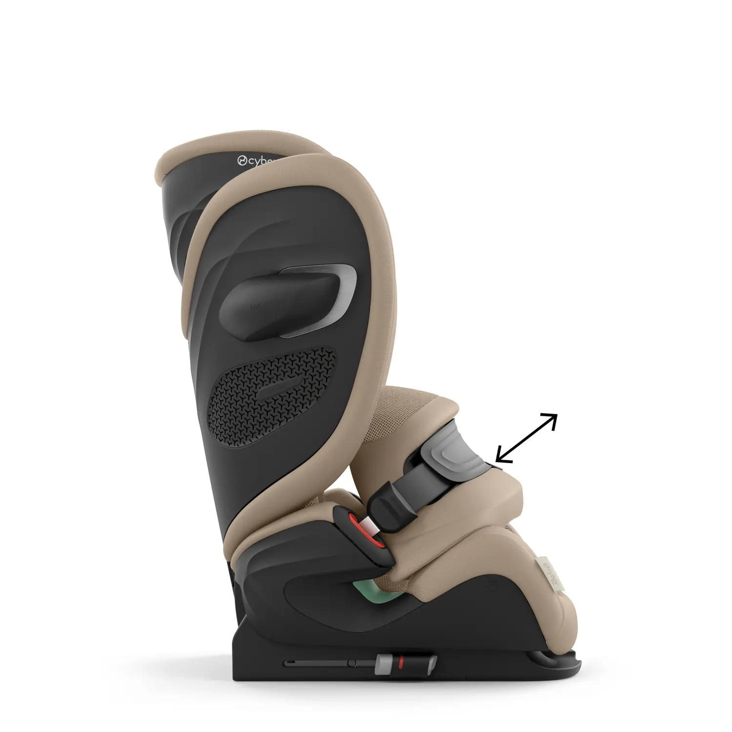 cybex pallas g3 almond beige seite