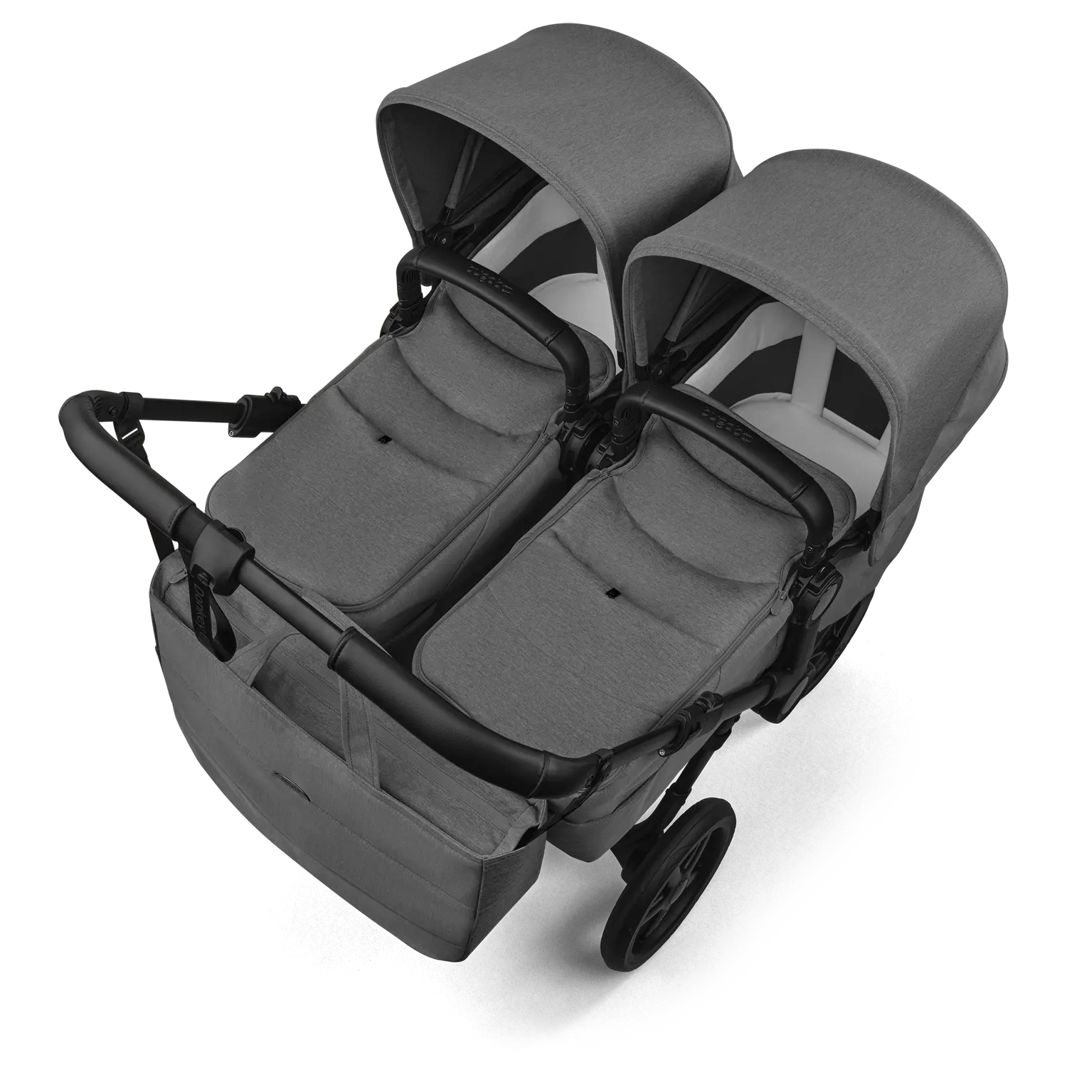 bugaboo donkey 6 twin moon grey oben