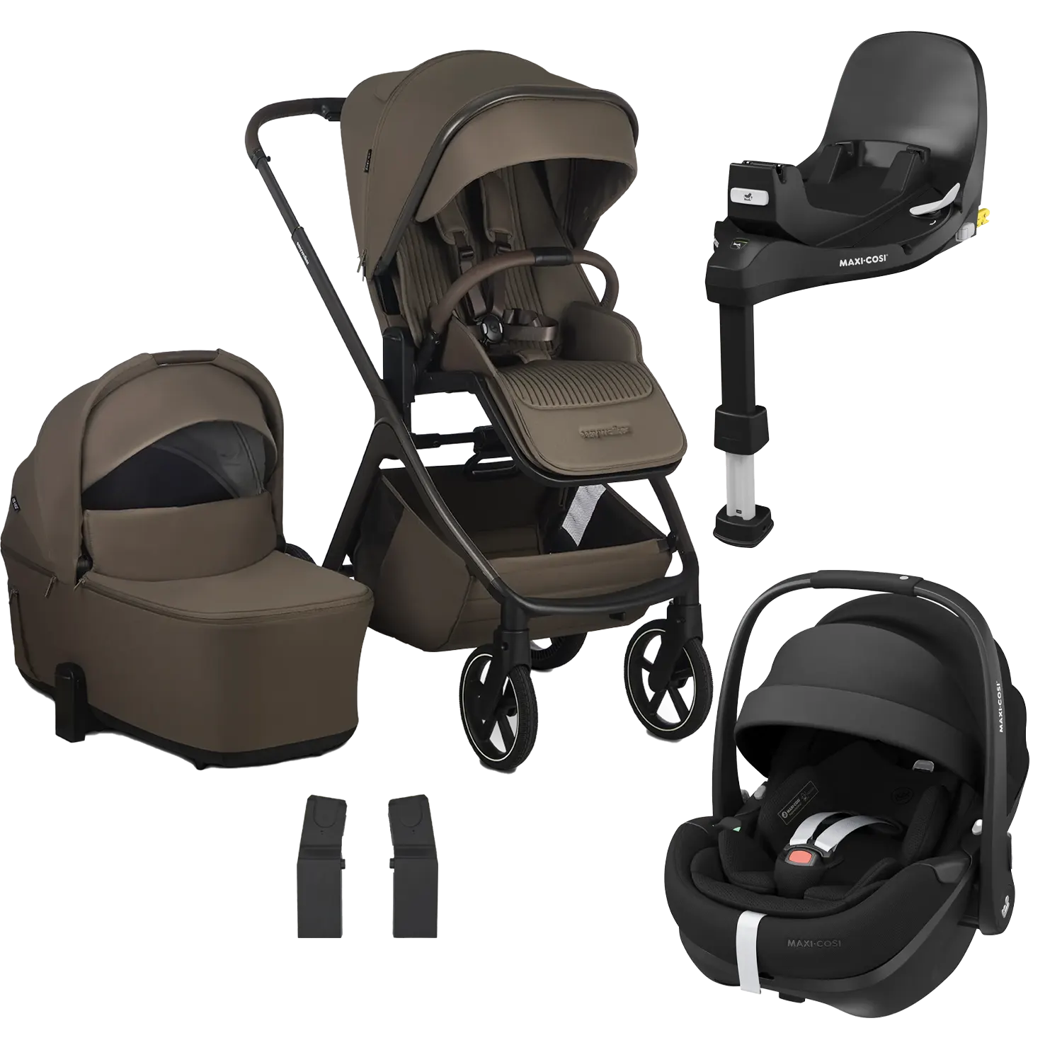 Easywalker Zoey Go 4-in-1 Kombikinderwagen chestnut brown