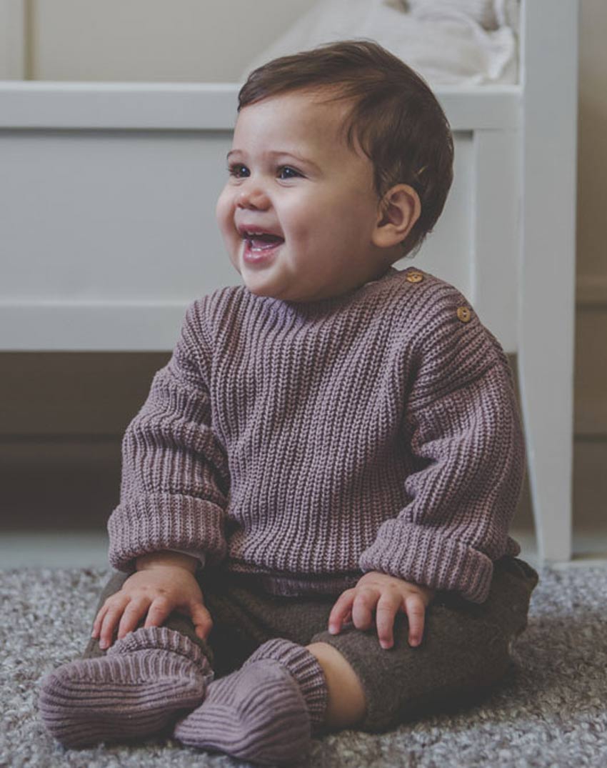 Koeka Babypullover Dinan Mauve