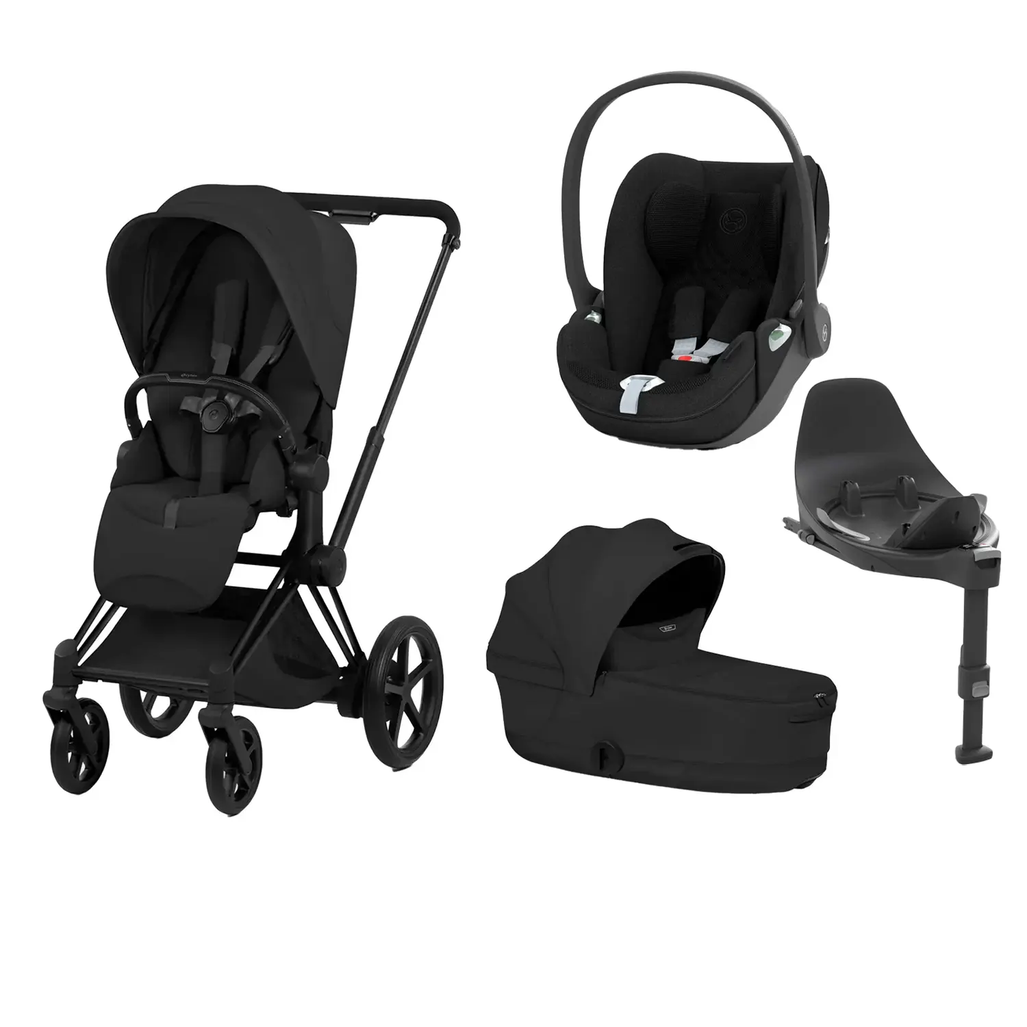 cybex e priam style black 4 in 1 sepia black