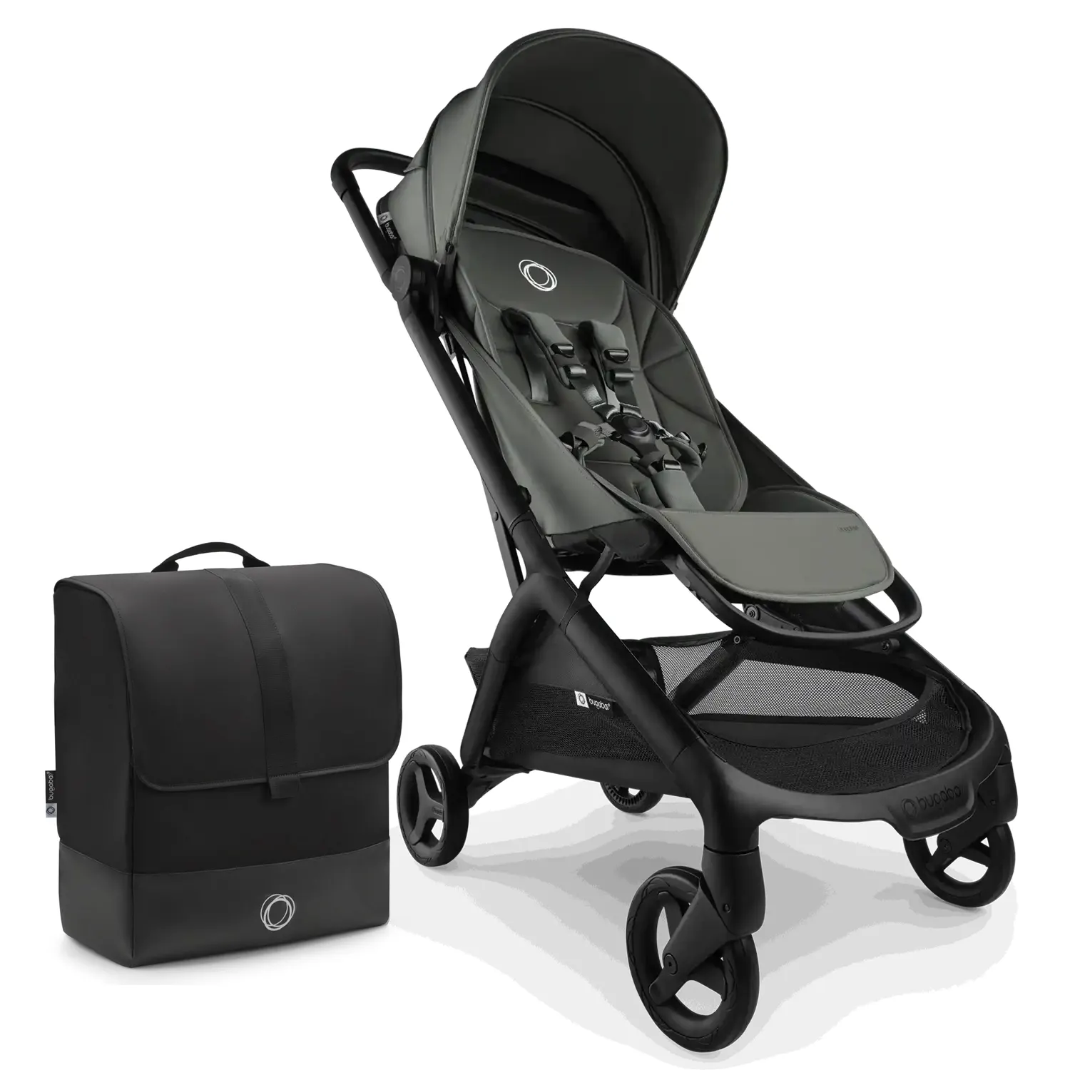 bugaboo butterfly 2 transporttasche forest green