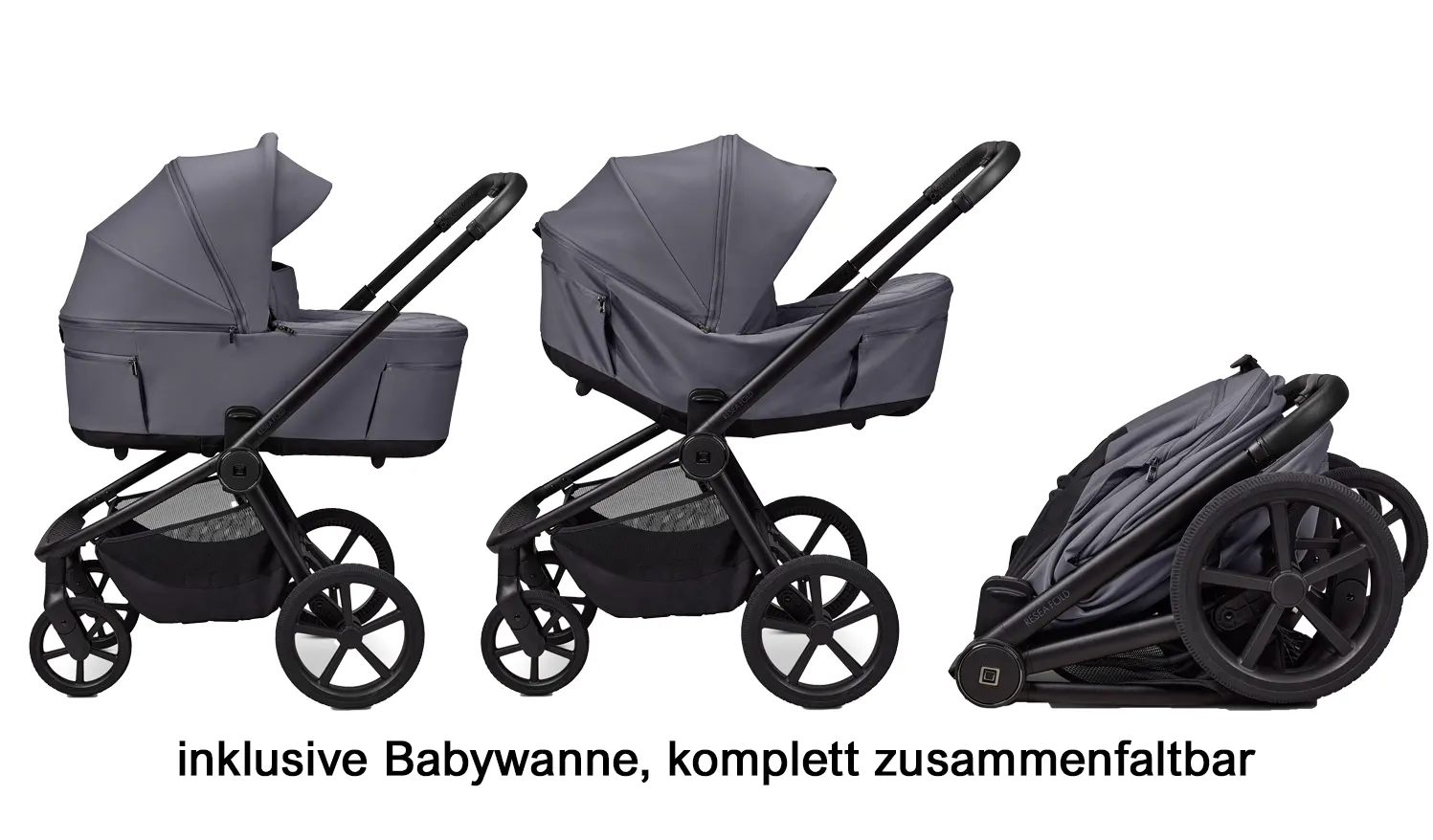 moon resea fold graphite wanne falten