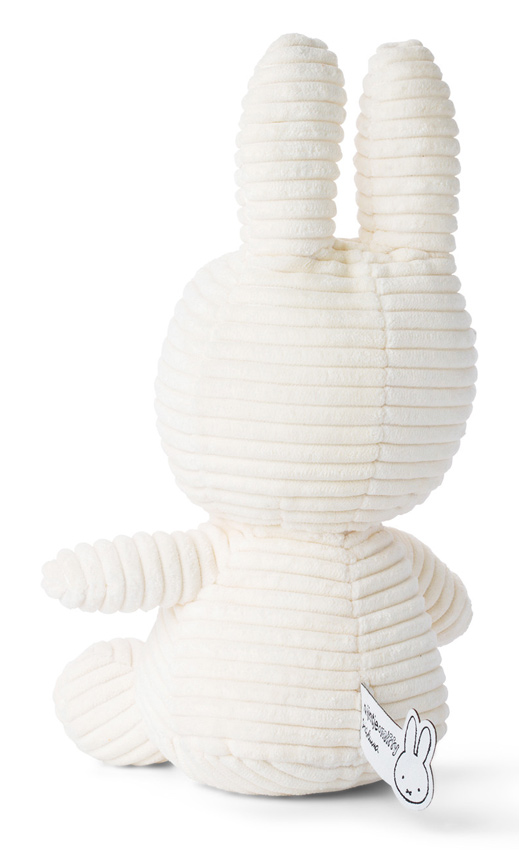 Miffy Cord Kuscheltier hinten weiß