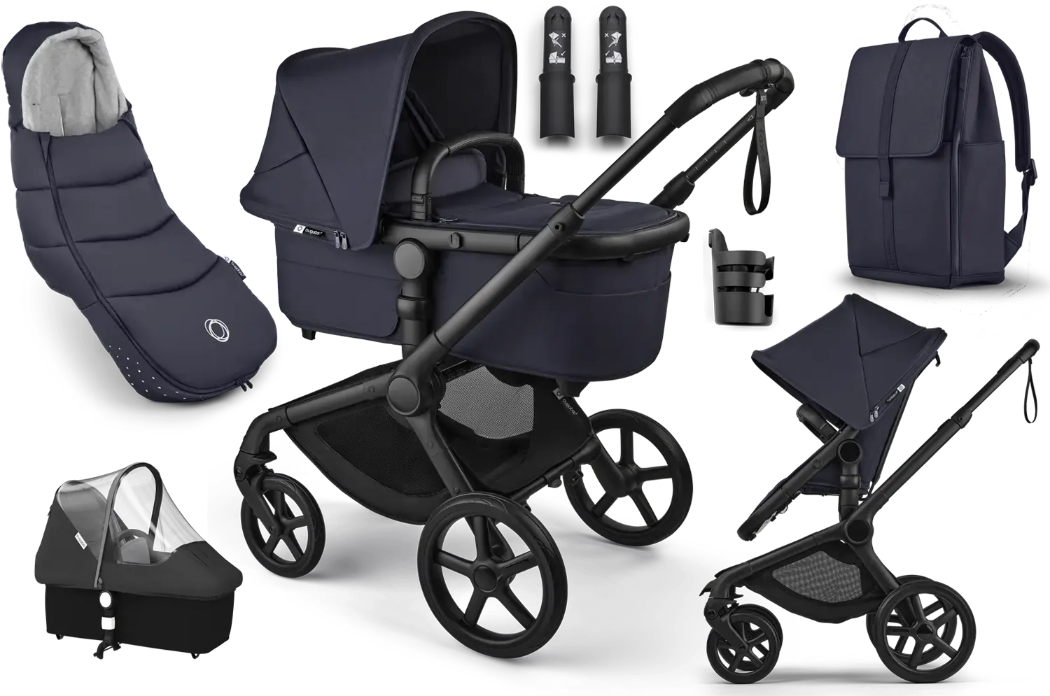 Bugaboo Fox 5 Renew Kinderwagen Set Deep Indigo