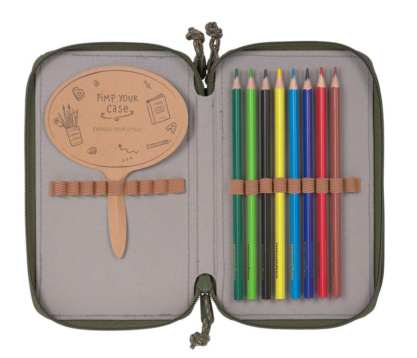 Lässig Federtasche Unique Olive