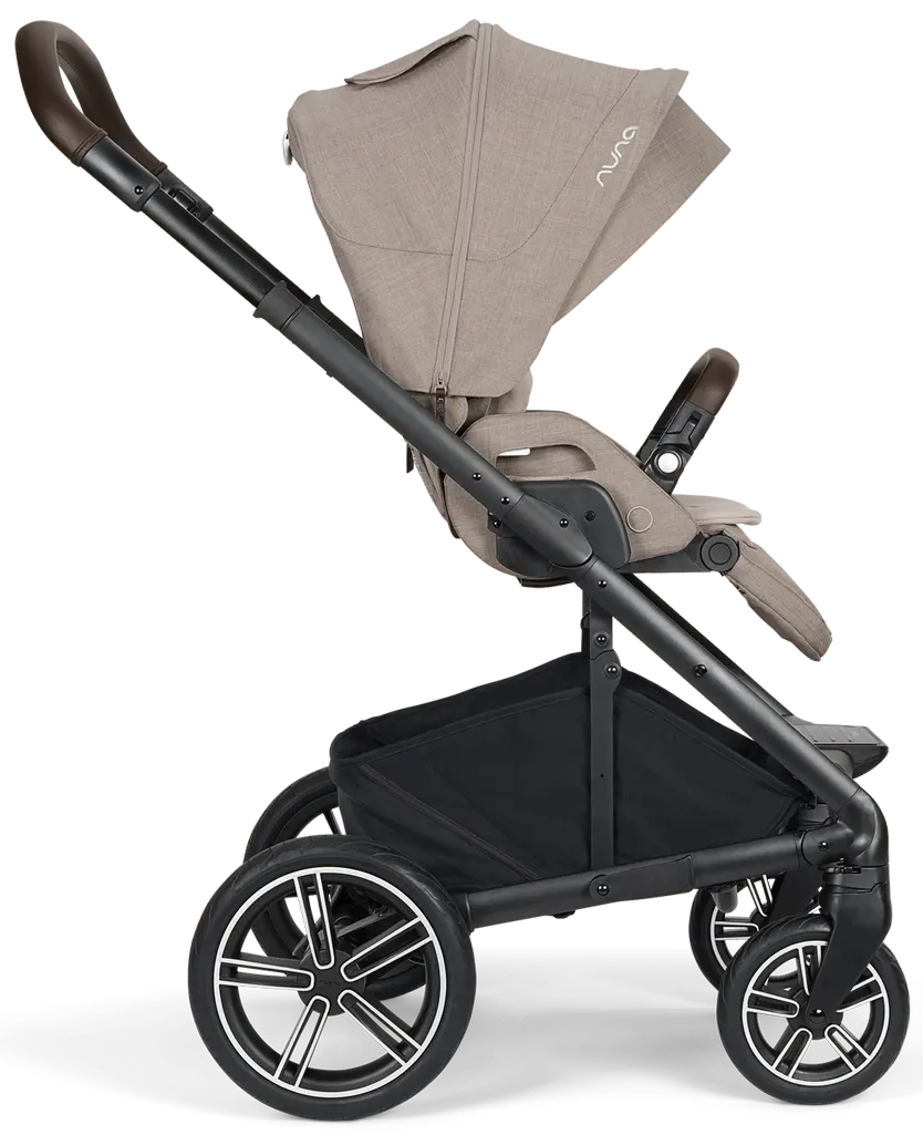 Nuna MIXX next Kinderwagen Seitenansicht beige