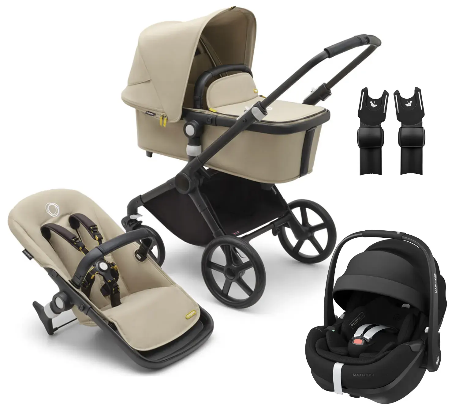 Black / Desert Beige