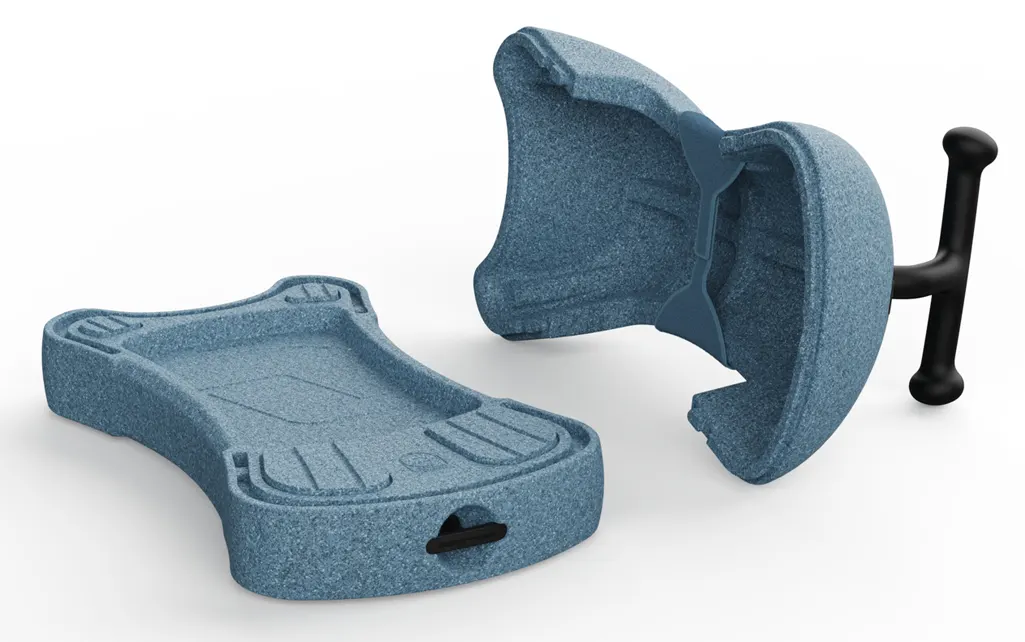 Scoot and Ride My First blau auseinandergebaut