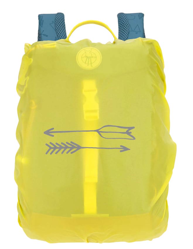 Lässig Rucksack Adventure Blau Regenschutz