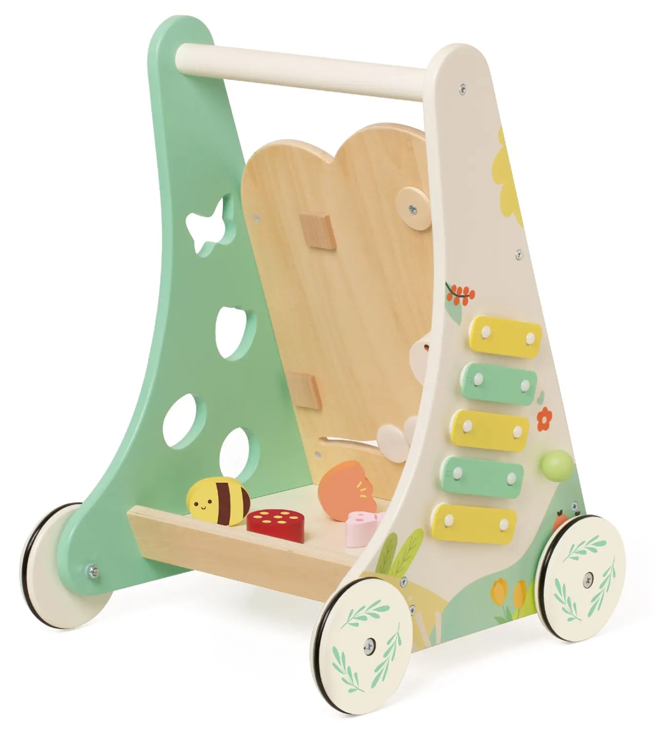 classic world lauflernwagen wald Rueckseite
