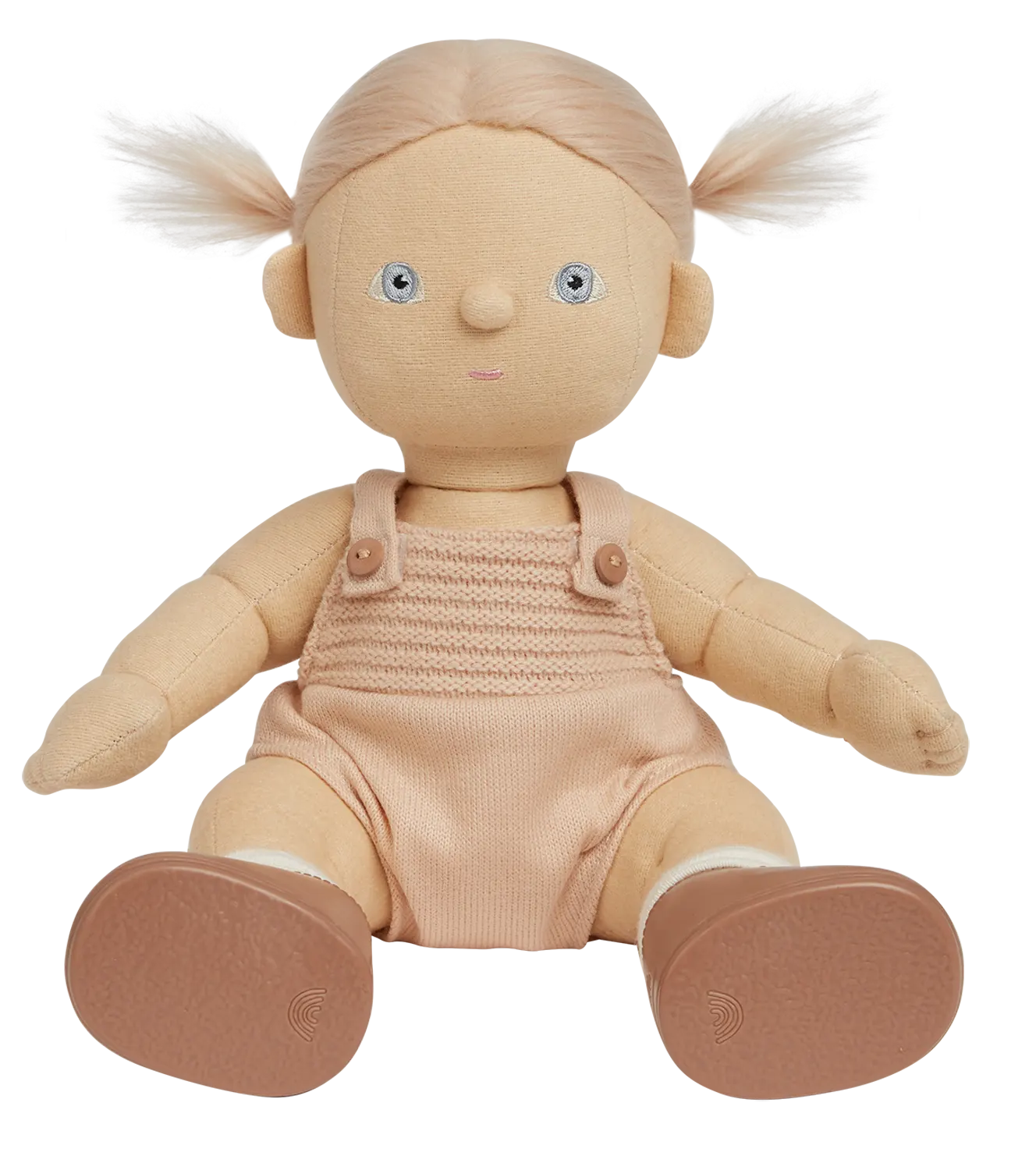 Olli Ella Stoffpuppe Dinkum Doll Petal mit Zopf