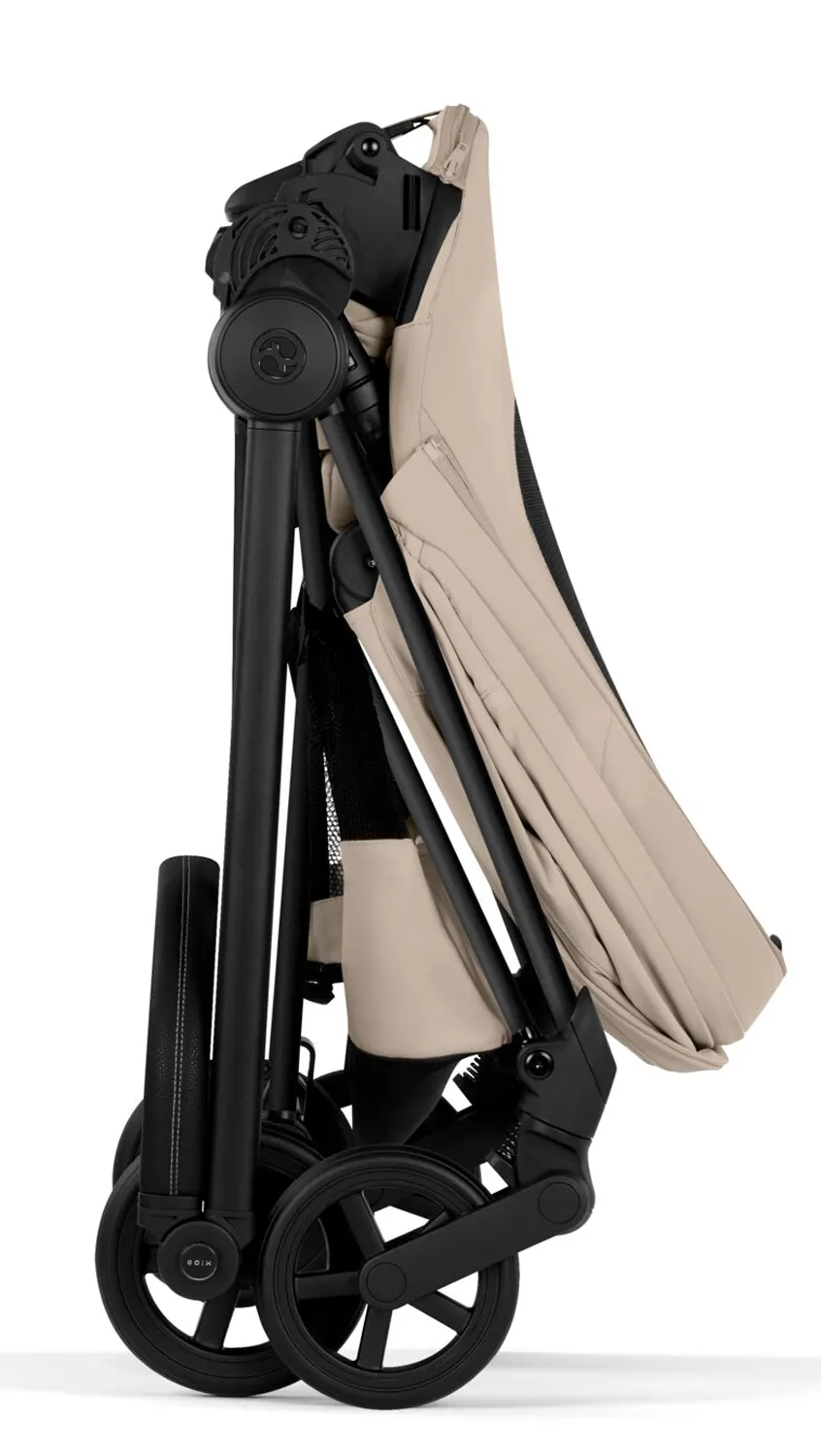 Cybex Mios Style Buggy Matt Black Cozy Beige gefaltet