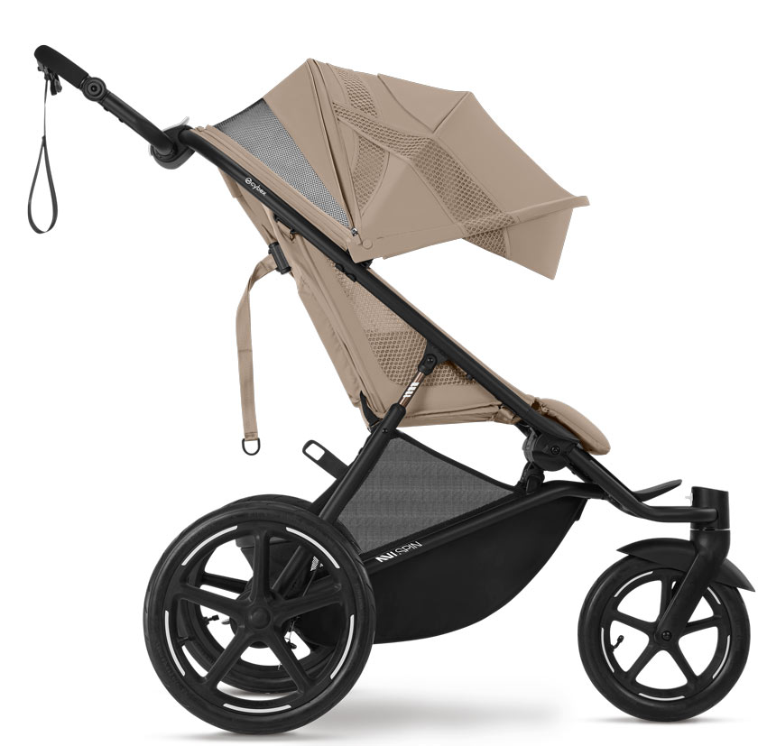 Cybex AVI Spin Jogging Kinderwagen Almond Beige