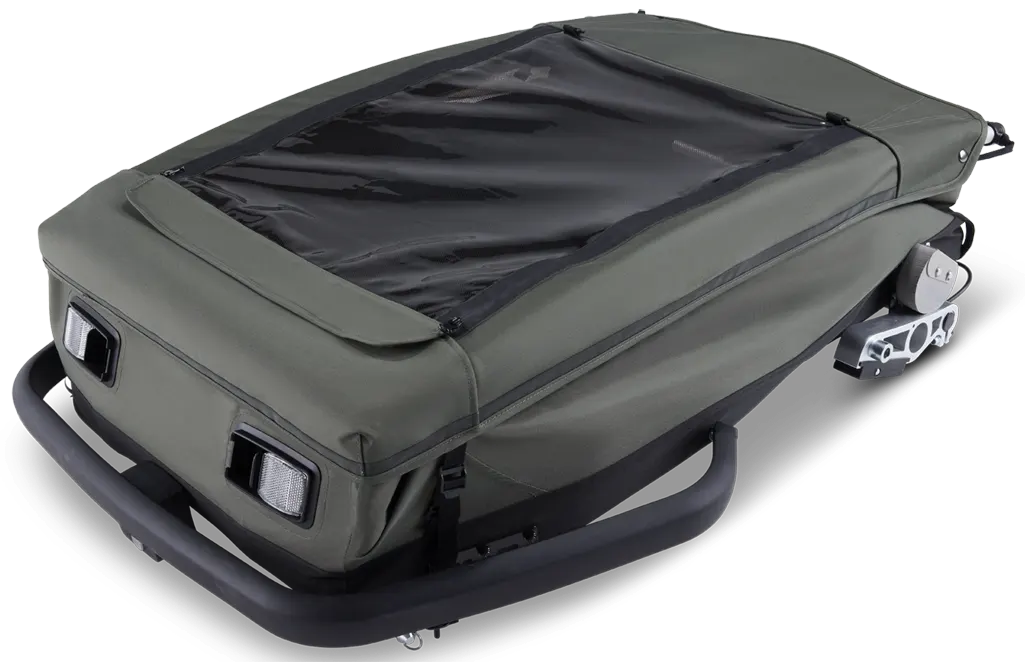 Croozer Kid Ellma 2 Fahrradanhänger gefaltet