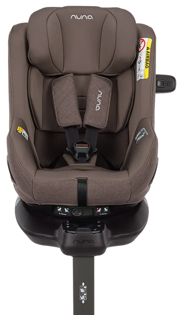 Nuna Kindersitz RELX wind braun Frontansicht