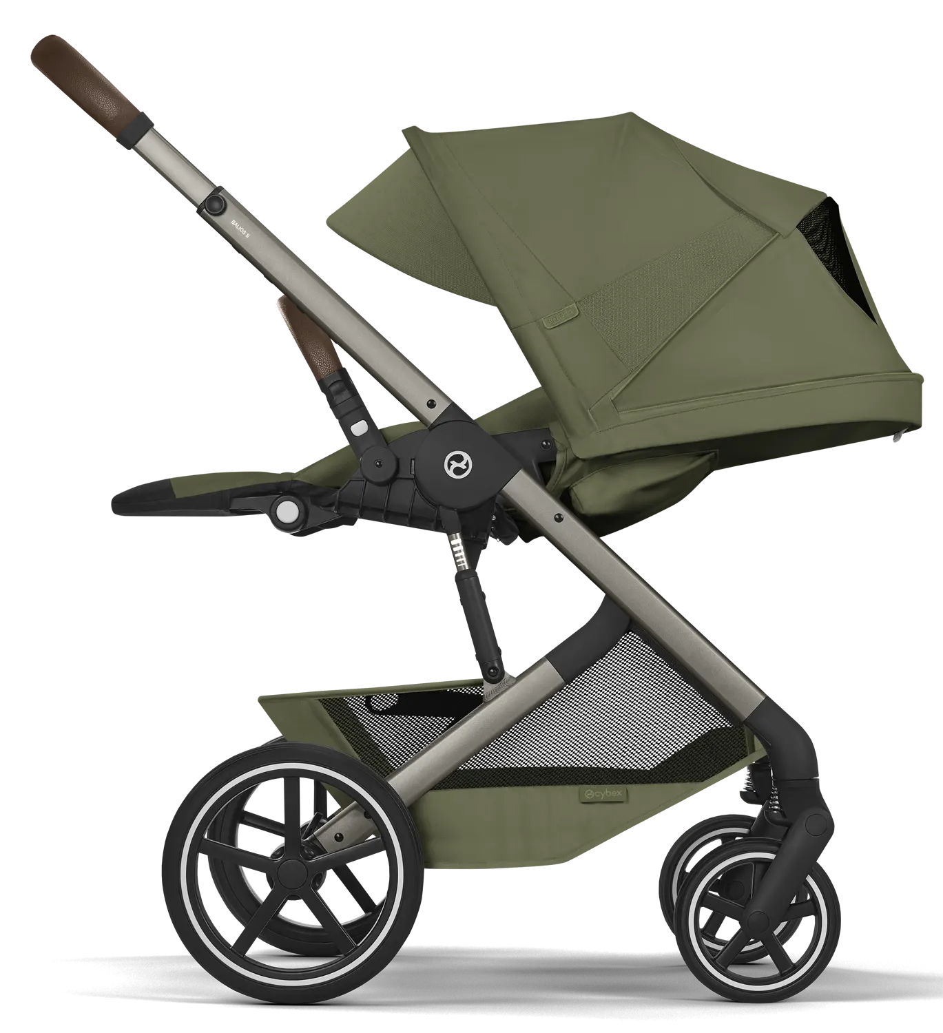 cybex balios s lux 2026 moss green liegen