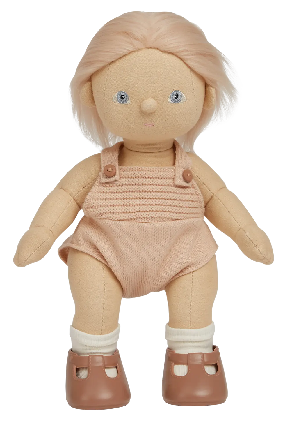 Olli Ella Stoffpuppe Dinkum Doll Petal offene Haare