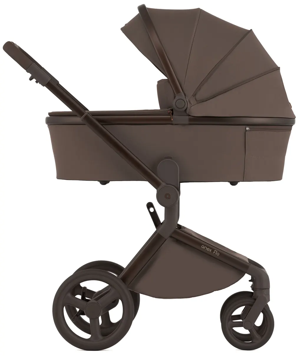 Anex Flo Kinderwagen braun Babywanne