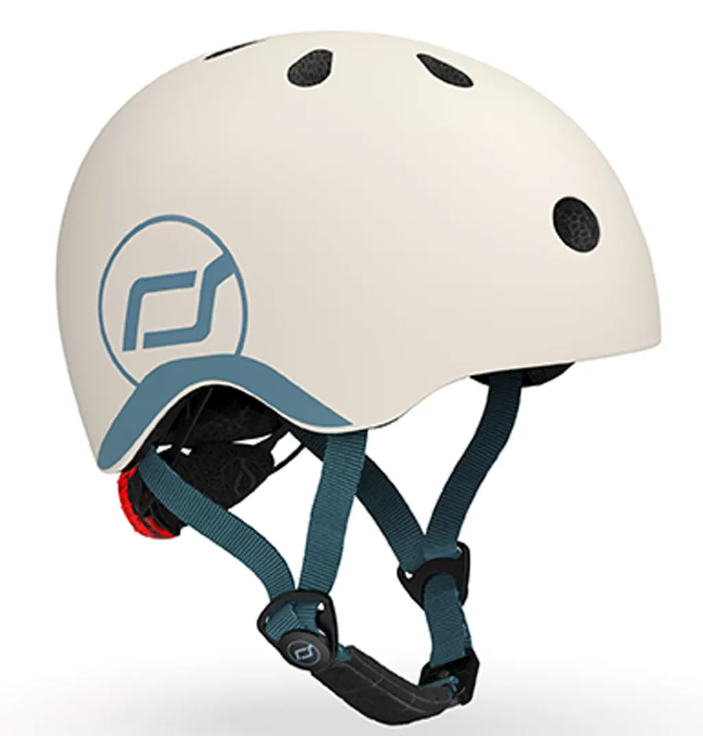 Scoot and Ride Kinderhelm ash