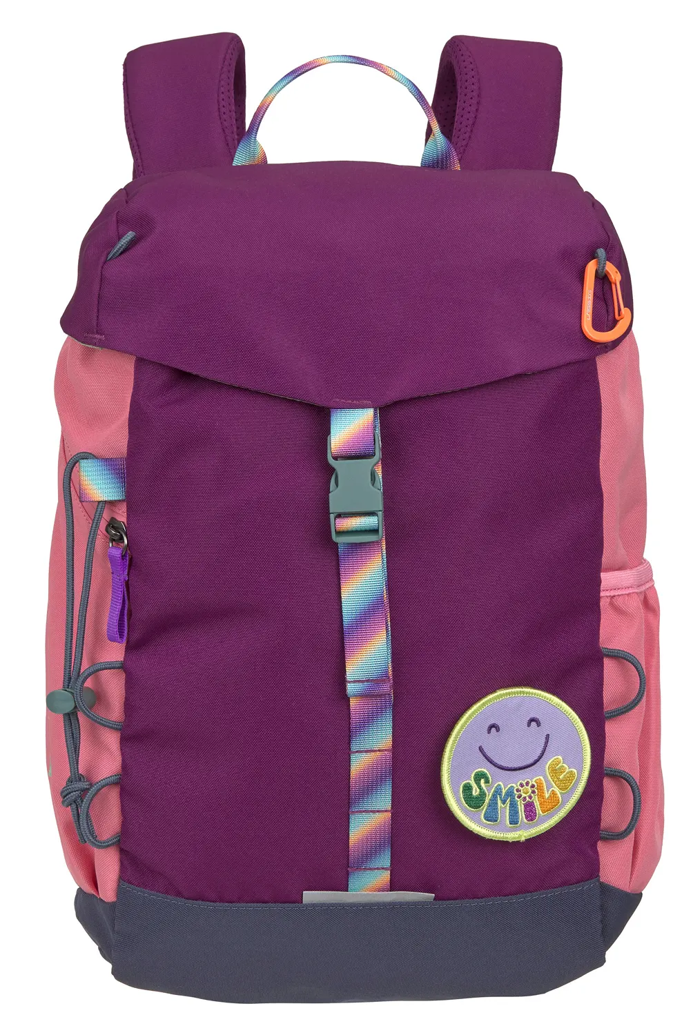 Lässig Kinderrucksack outdoor unique berry pink h