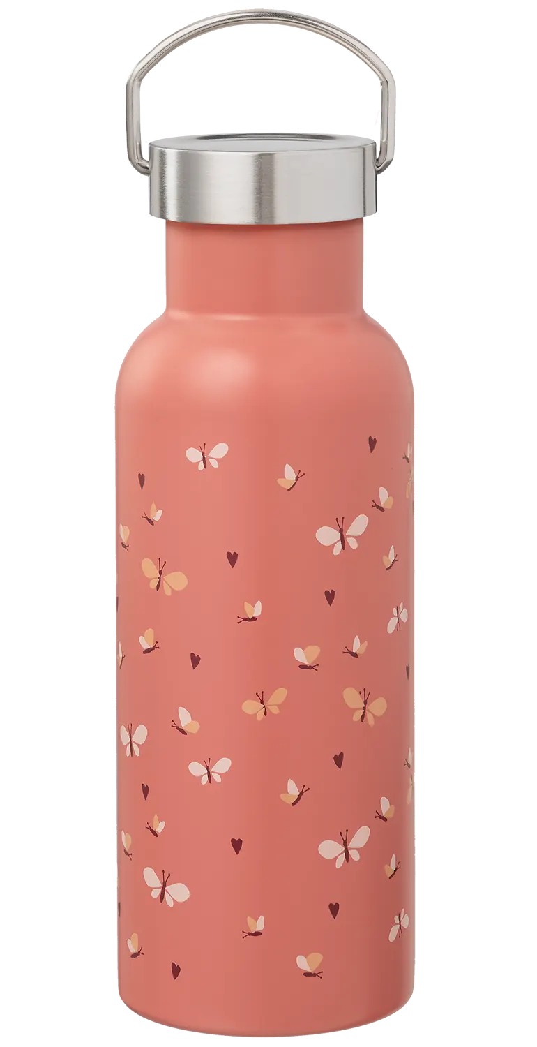 Fresk Thermoflasche Nordic Schmetterling normaler Verschluss