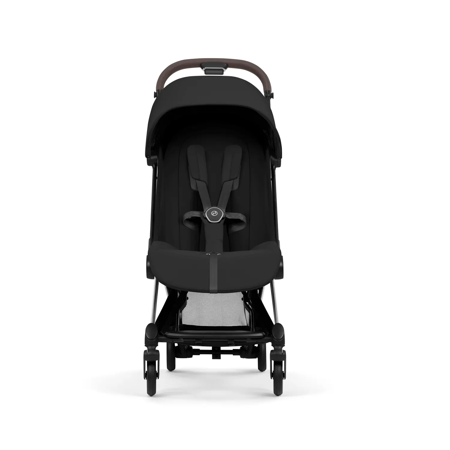 cybex coya style chrome brown sepia black front