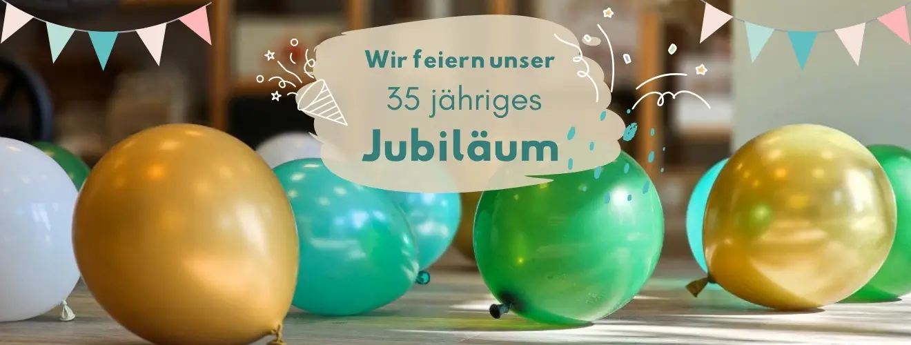 Wir feiern 35 Jahre myPram mit unseren Jubiläumsangeboten