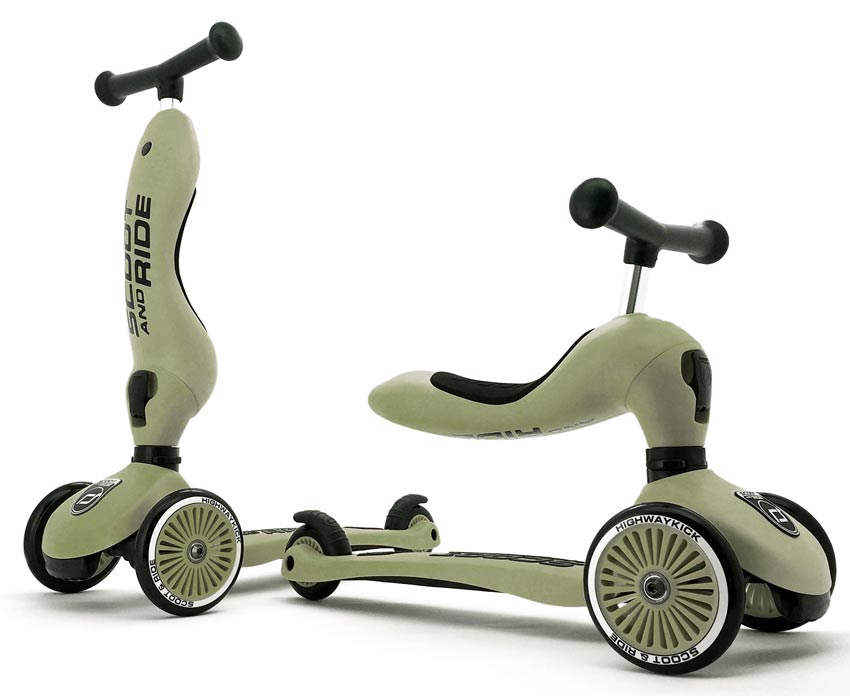 Scoot and Ride Highwaykick 1 Olive