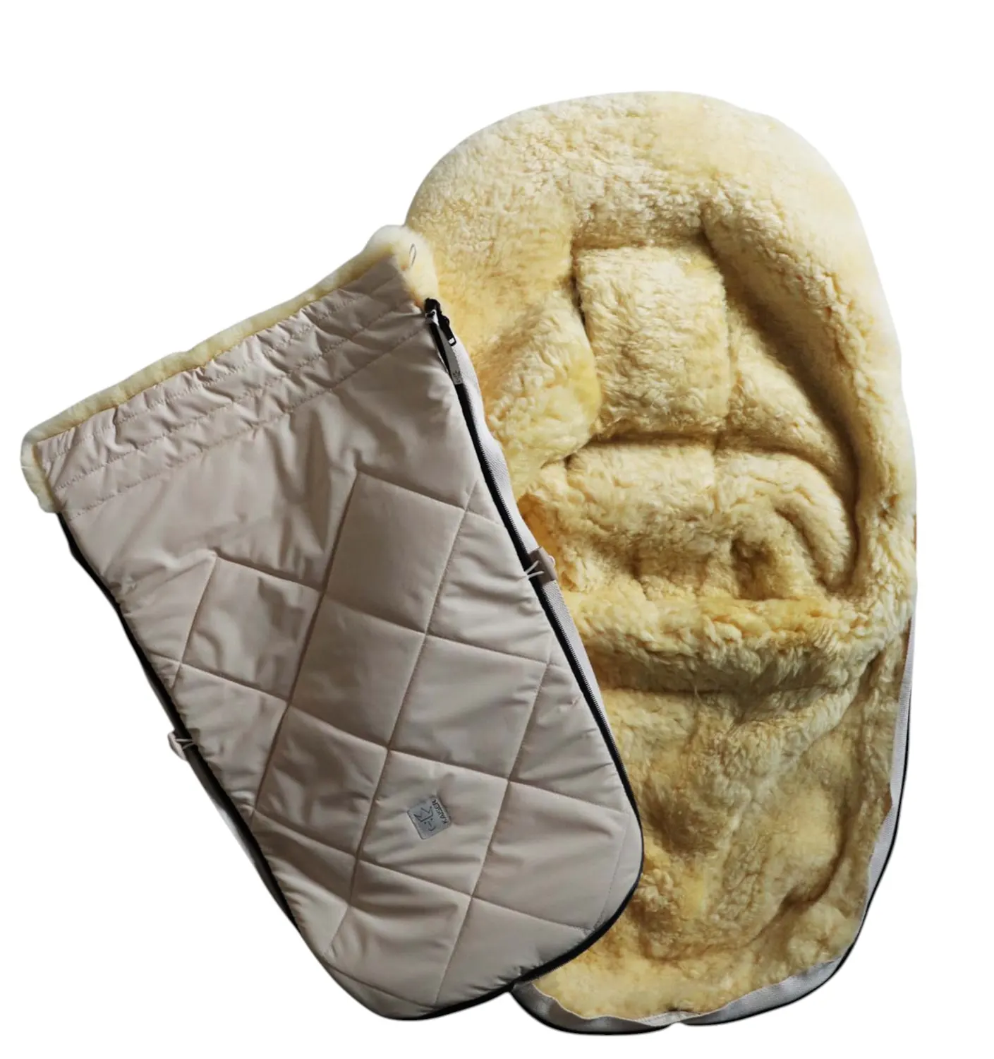 Kaiser footmuff classic cream removable
