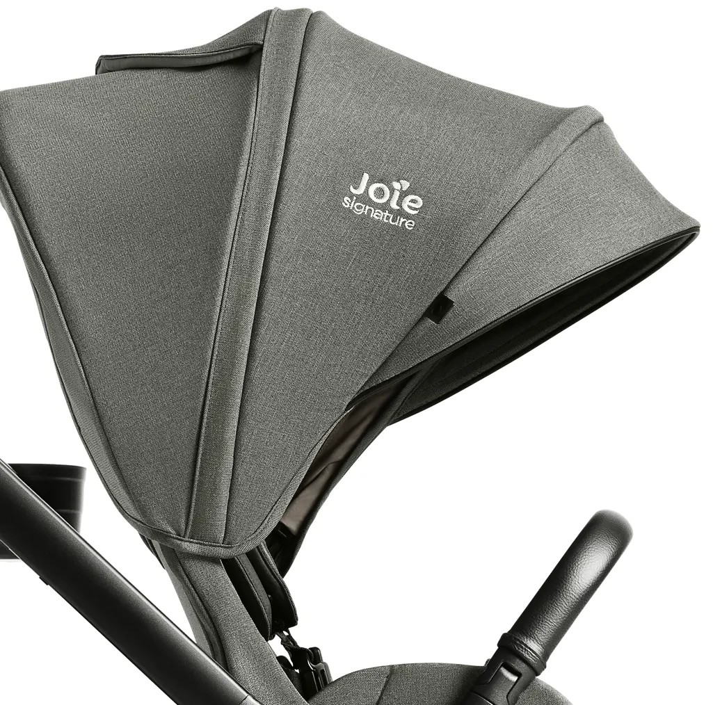 Joie Valora Kinderwagen verstellbarer verstellbarer Verdeckdetail grün