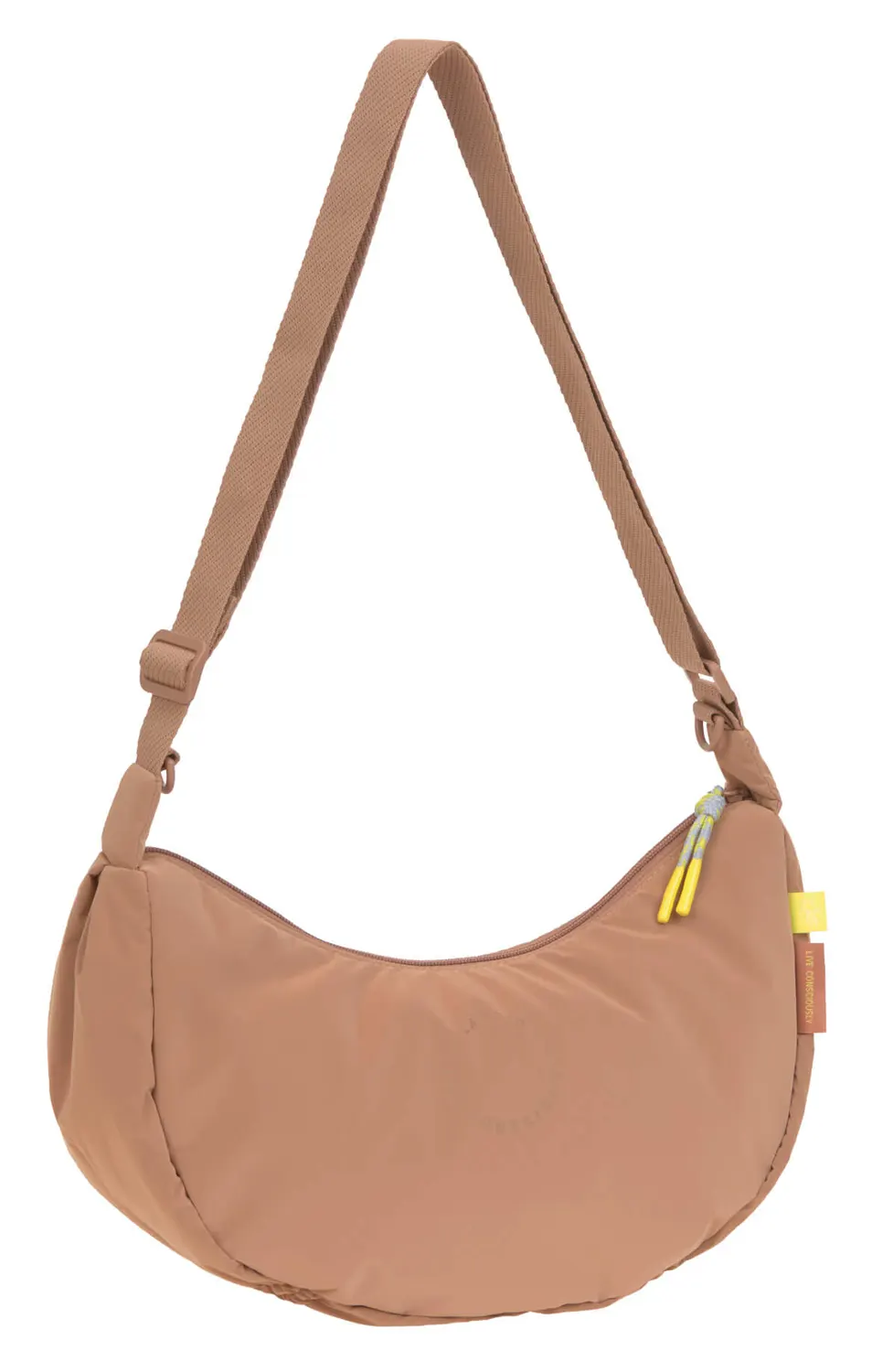 Casual Shoulder Bag Stretch Up Bum Bag Almond
