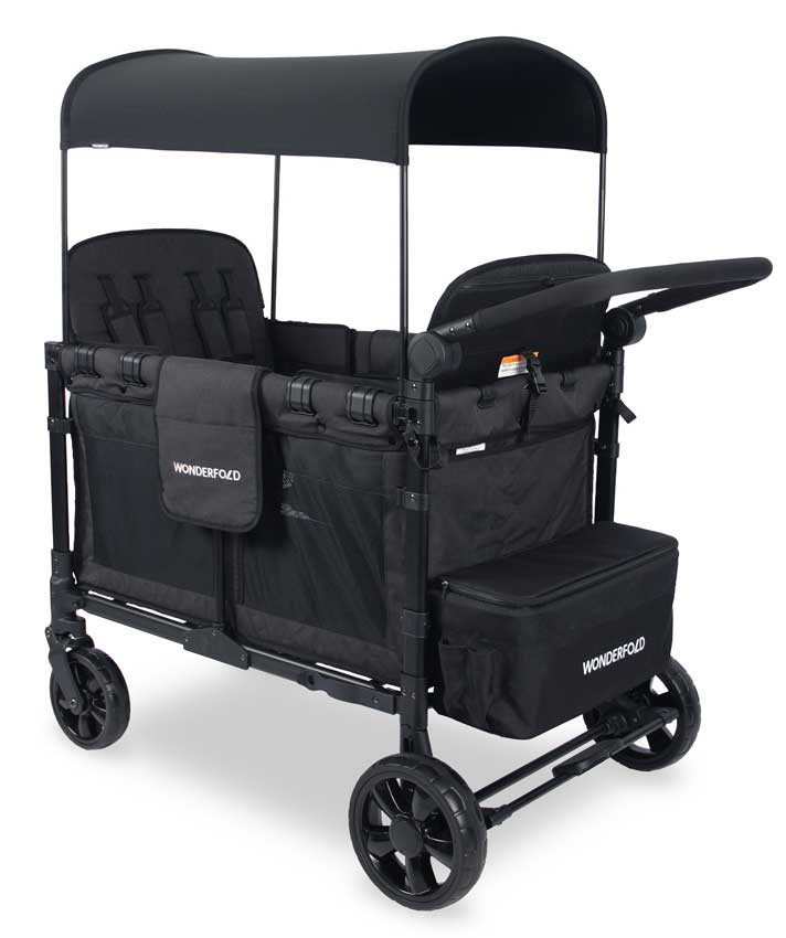 wonderfold-w-4-elite-kinder-van-mit-sitze Wonderfold W4 Elite Bollerwagen für 4 Kinder