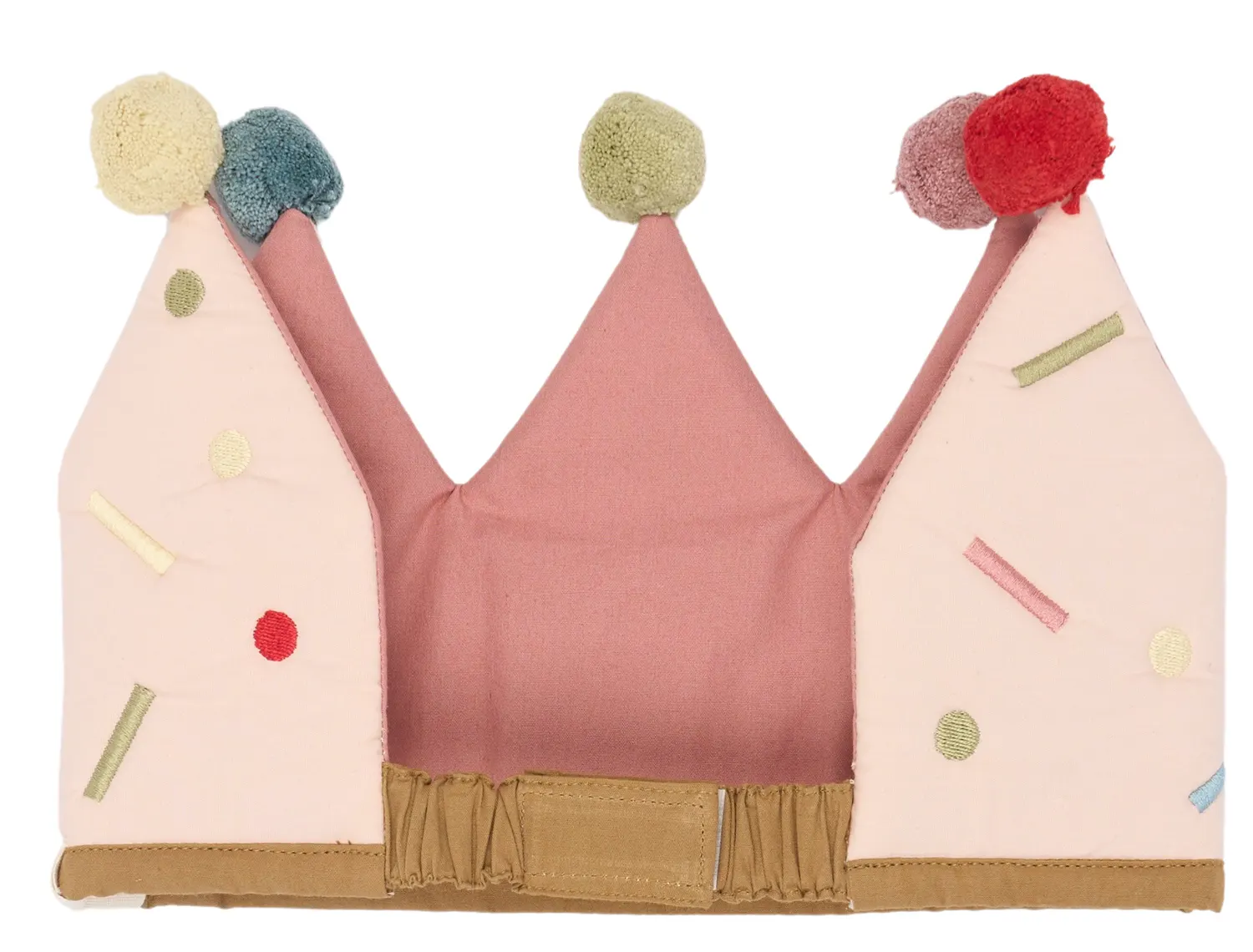 Fabelab Geburtstagskrone Rose Rueckseite