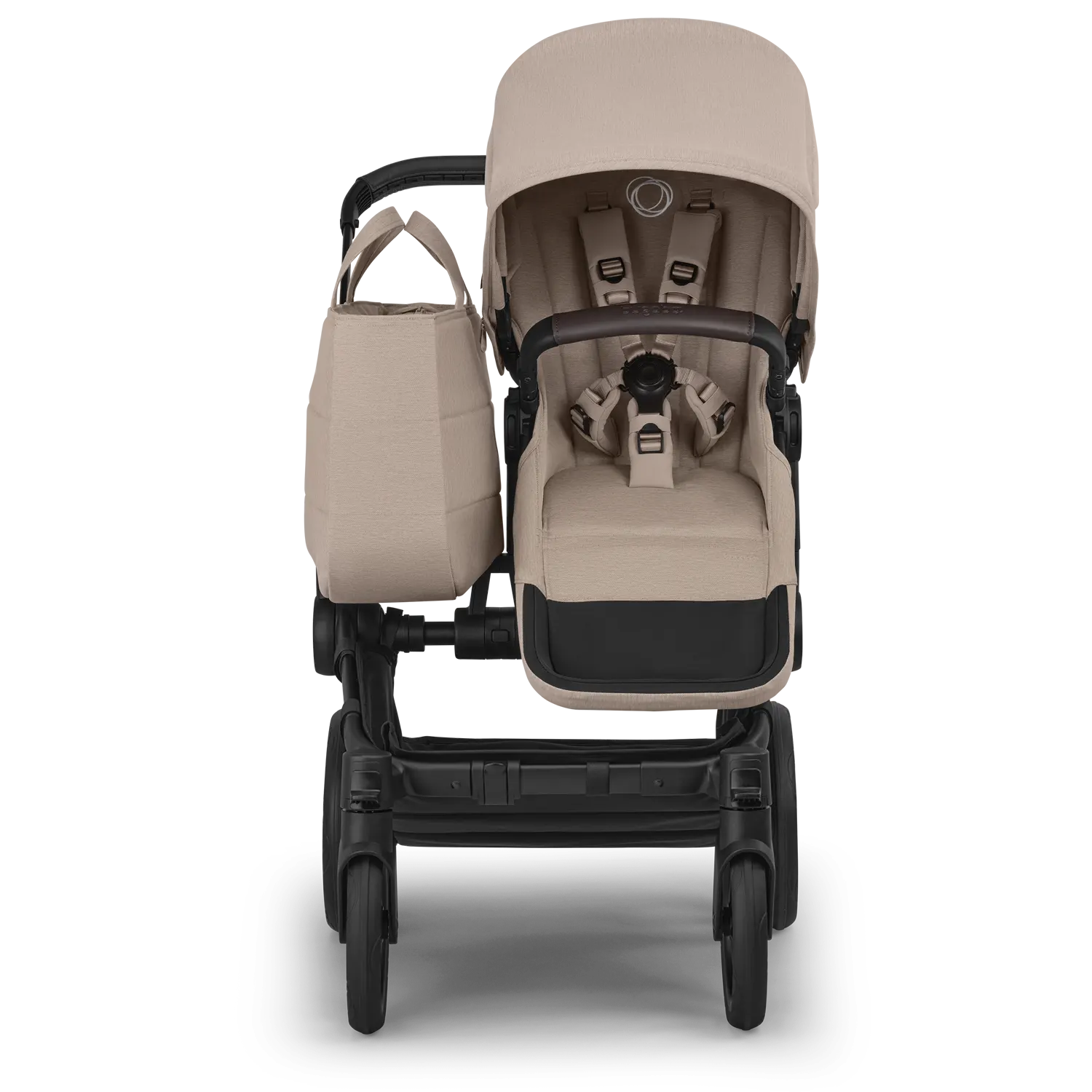 bugaboo donkey 6 desert taupe mono front