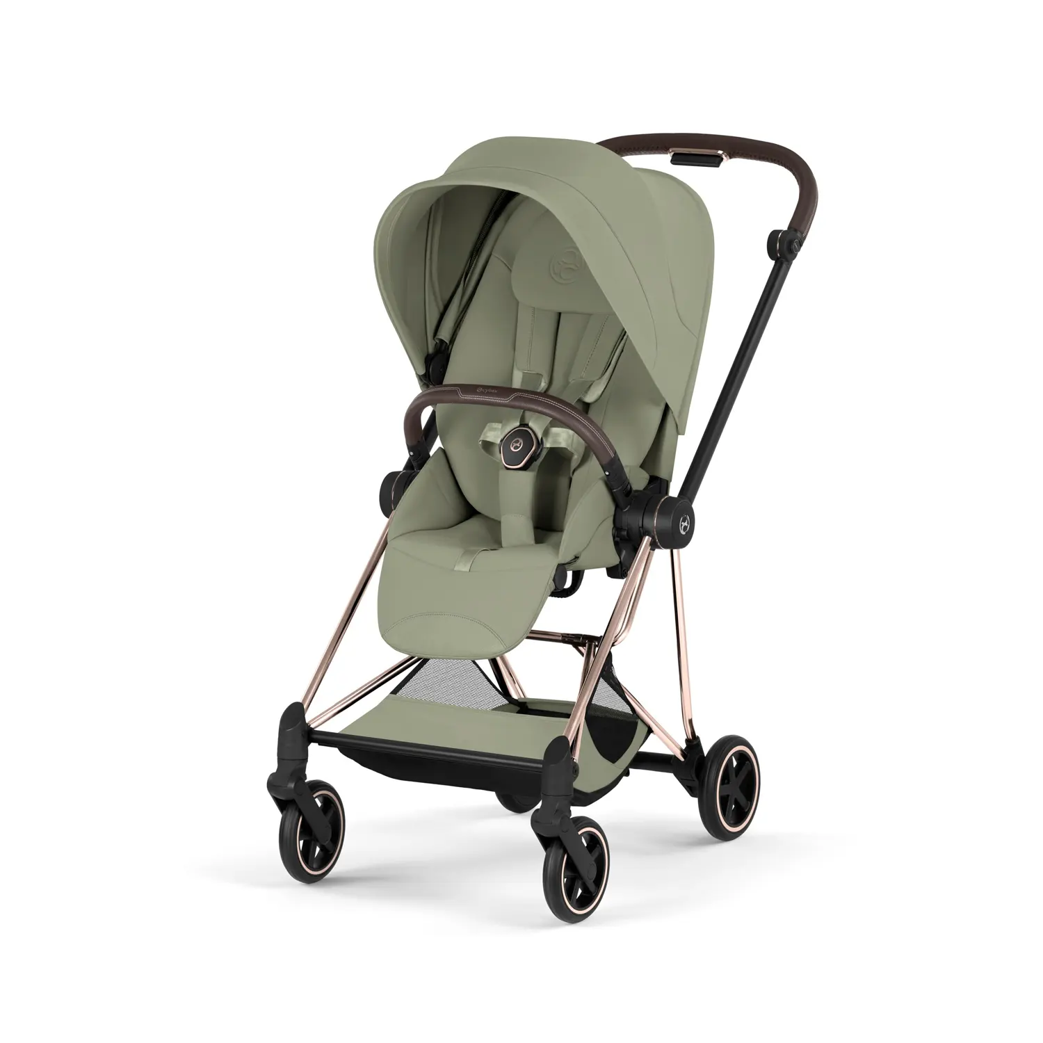 cybex mios style buggy rosegold sage green
