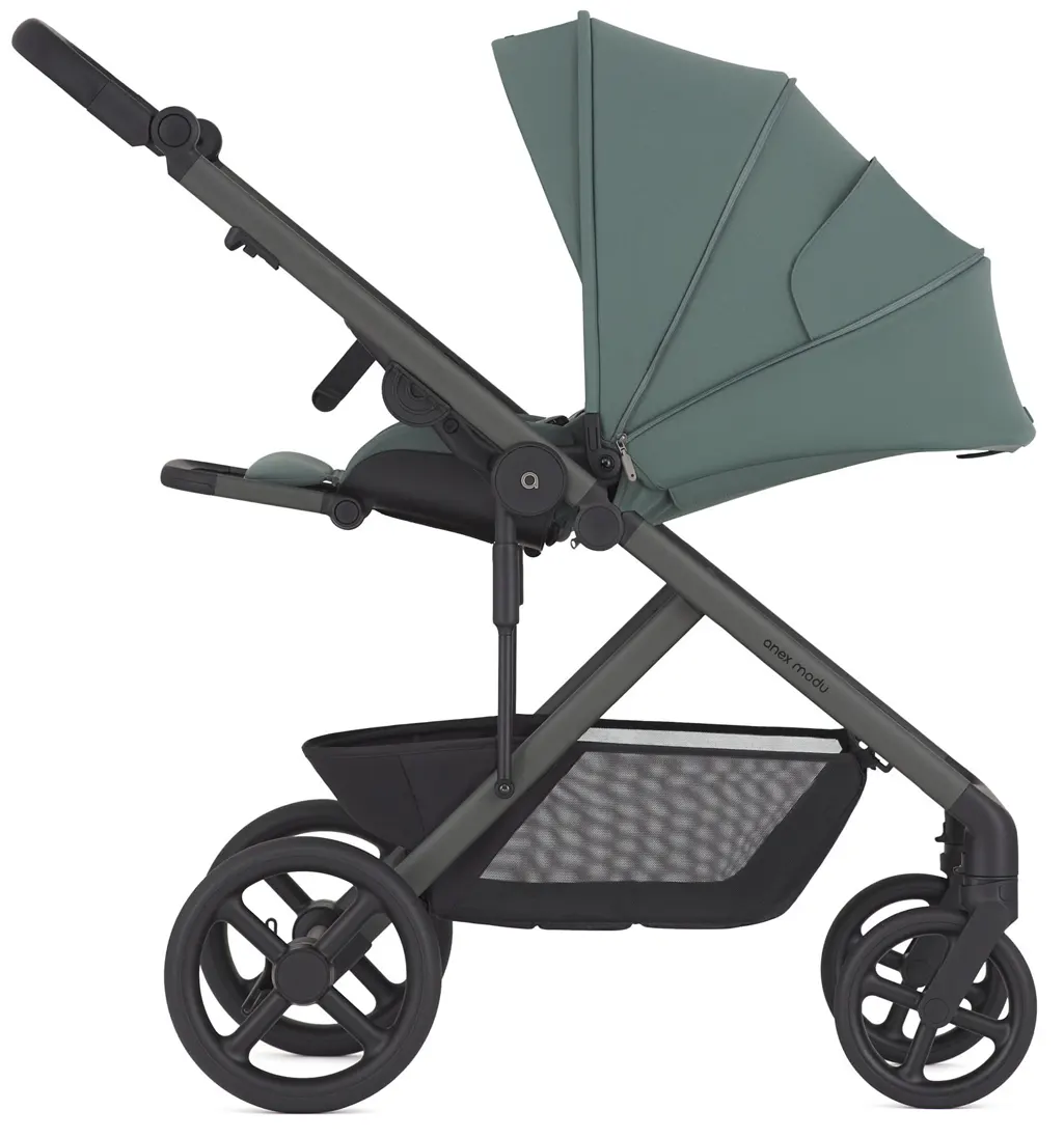 Anex Modu Kinderwagen Liegeposition grün