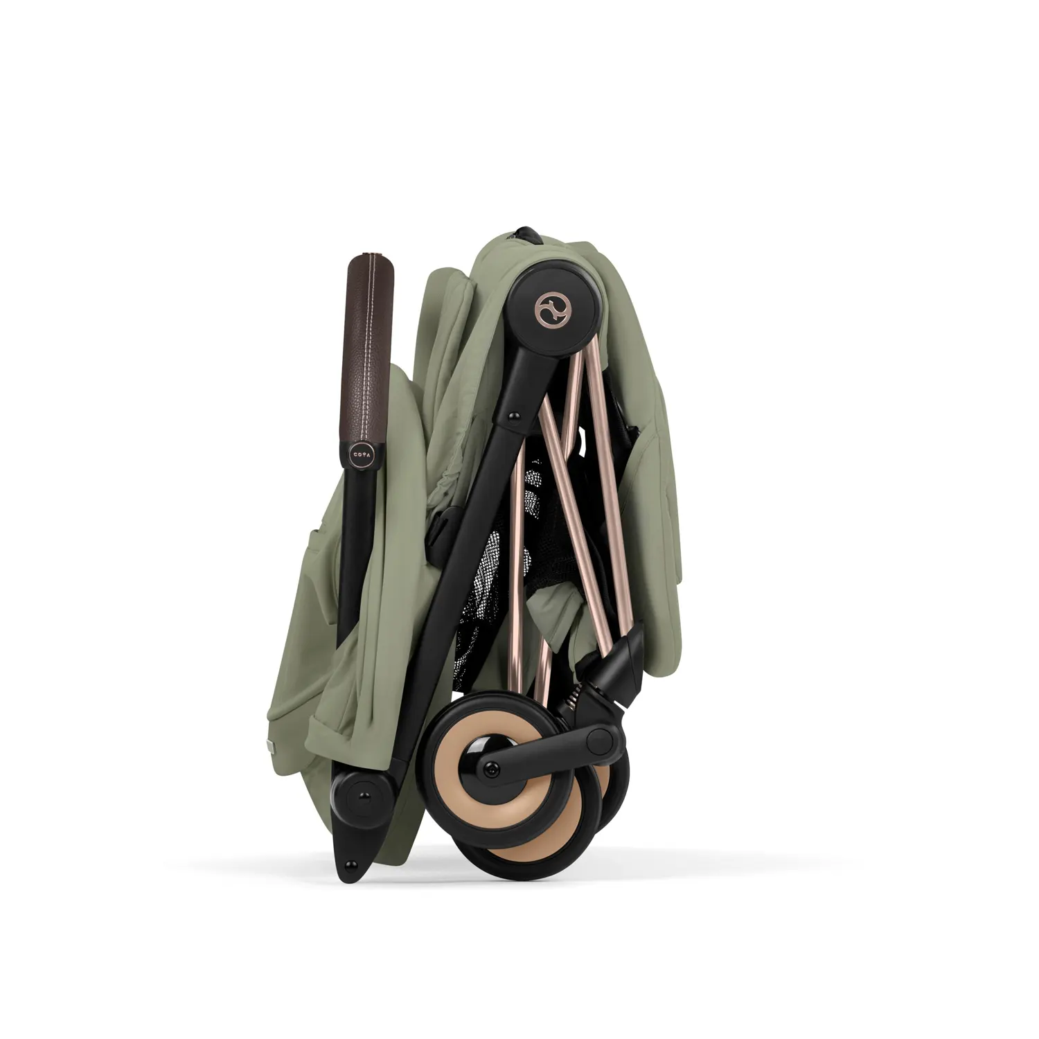 cybex coya style rosegold sage green falt