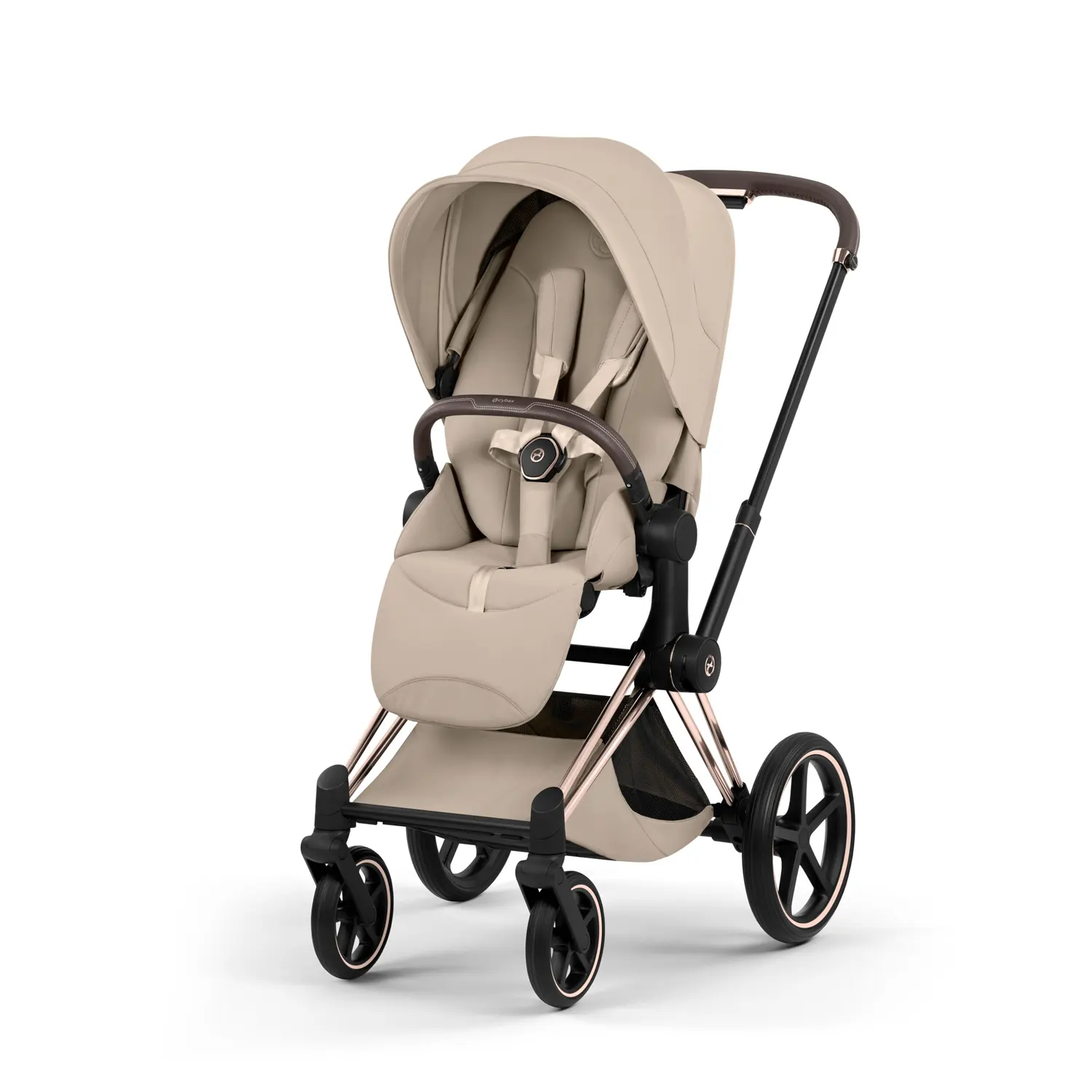 cybex priam style buggy rosegold cozy beige