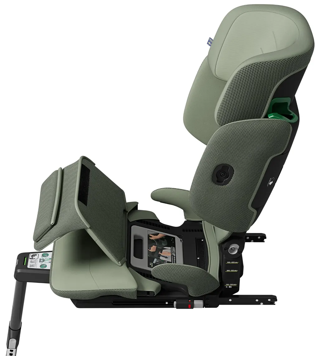 Axkid Up Kindersitz grün Höhenverstellung