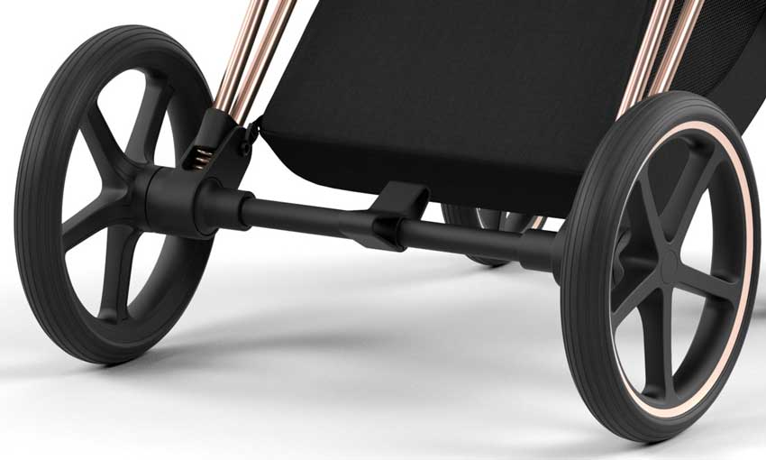 Cybex Priam Hinterräder Rosegold